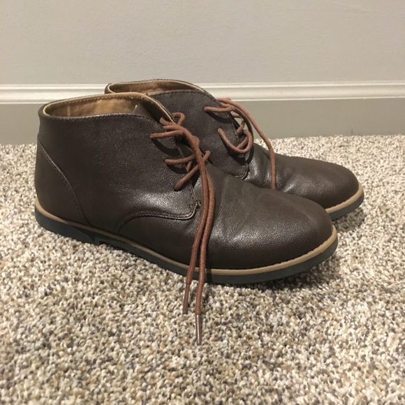 boys brown dress boots